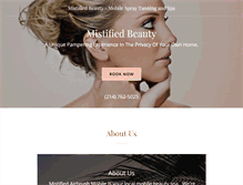 Tablet Screenshot of mistifiedairbrushmobile.com